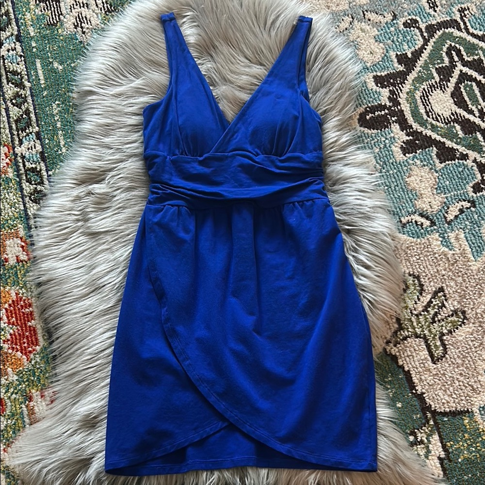 Victoria’s Secret Bra Top Royal Blue Mini Dress